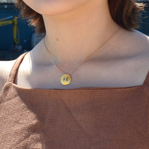 Taurus Gold Pendant