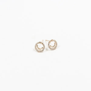 Smiles Goujon Silver Earrings - by Claurete Jewelry at Claurete.com