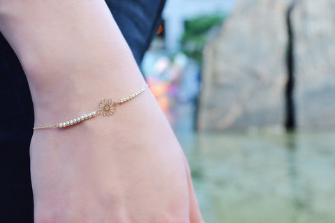 Rosey Gold Bracelet