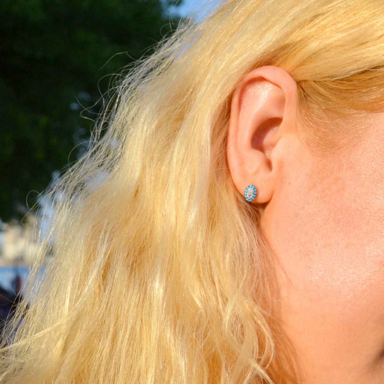 The Mes Me Rize Turquoise Earrings