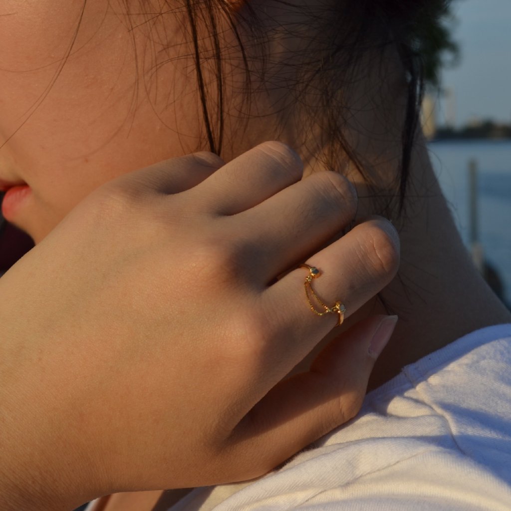 Luie Simple yellow Gold Ring