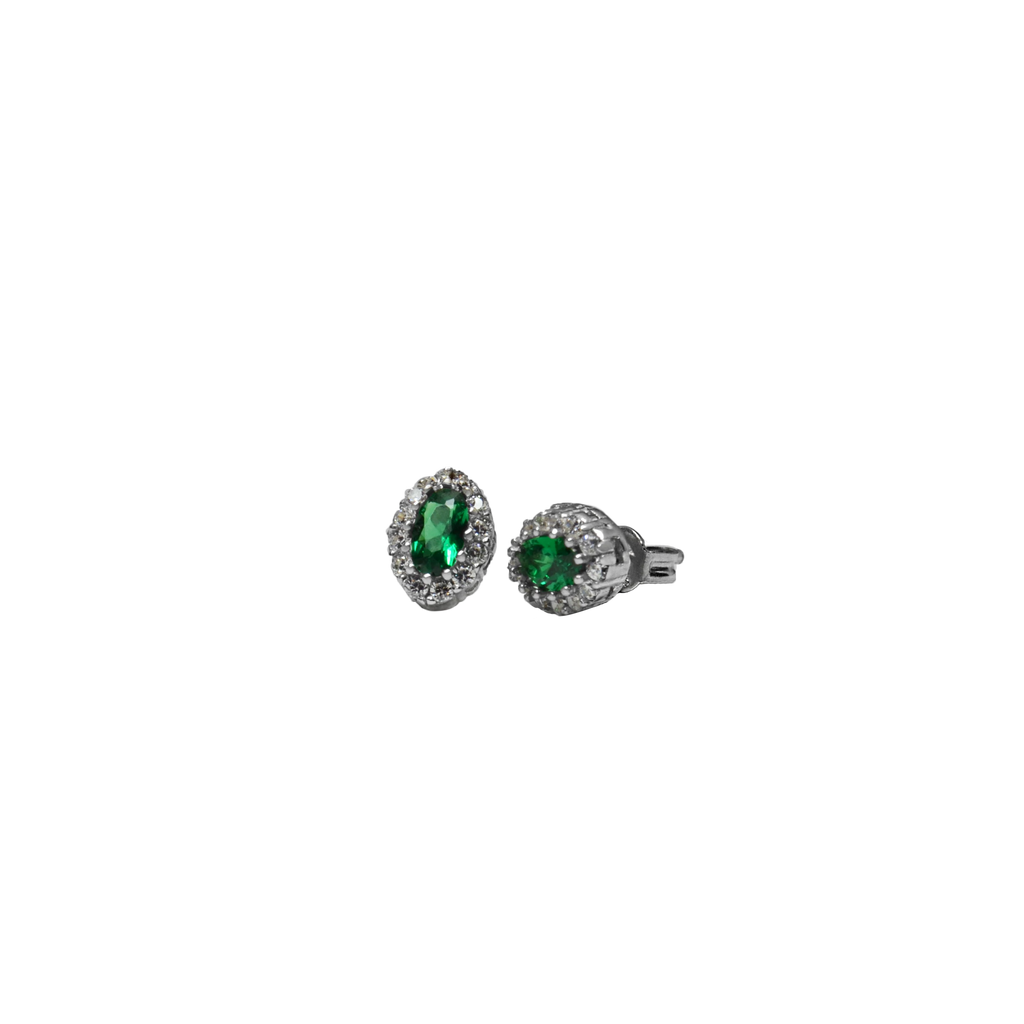 The Mes Me Rize Emerald Earrings