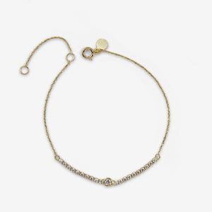 Gold Stud Zart Bracelet - by Claurete Jewelry at Claurete.com