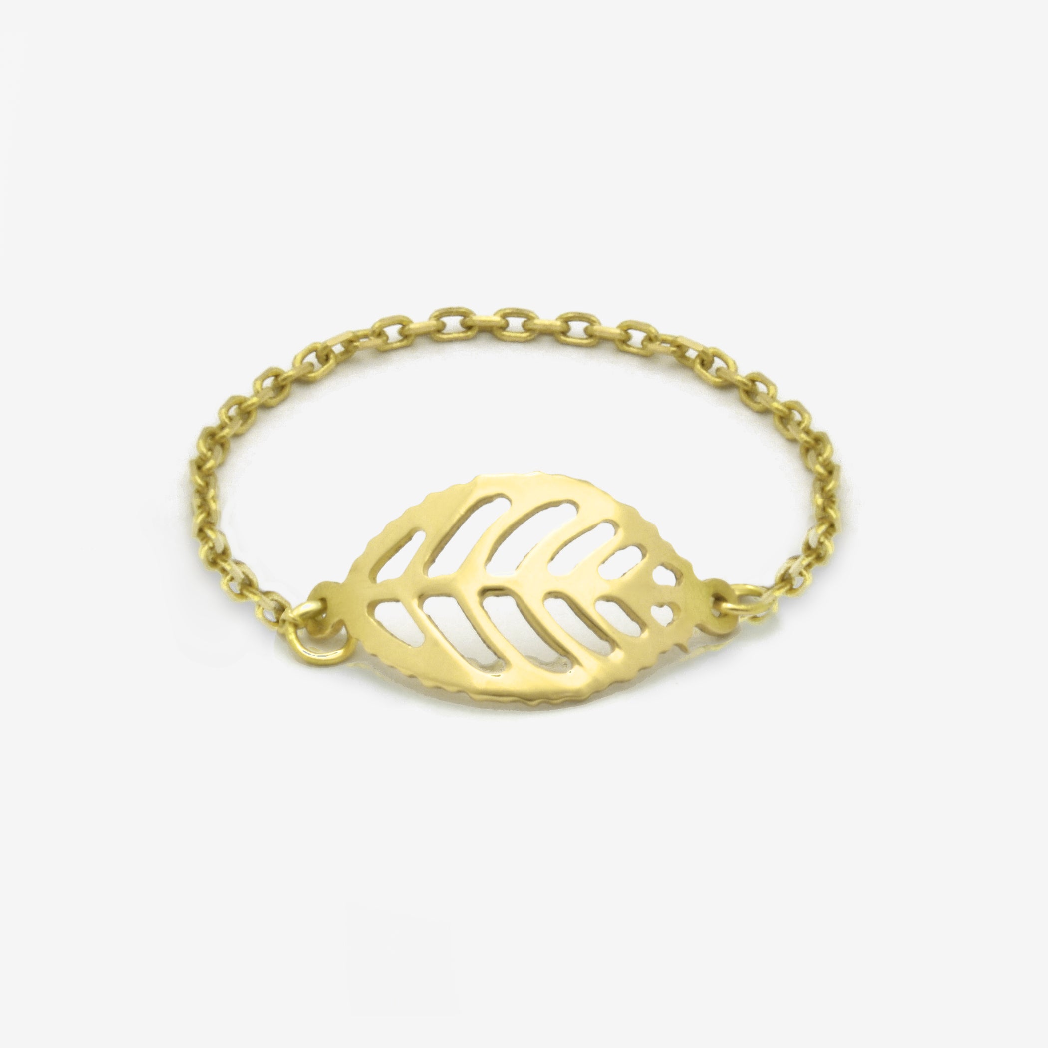 Leaf Catena Ring - by Claurete Jewelry at Claurete.com