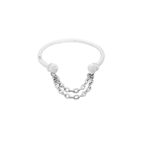 Luie Chain White Gold Ring