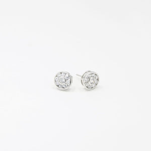 Dotted 925 Sterling Silver Earrings - by Claurete Jewelry at Claurete.com